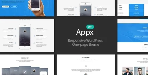 Appx App Landing Page 1.2.5 GPL Theme