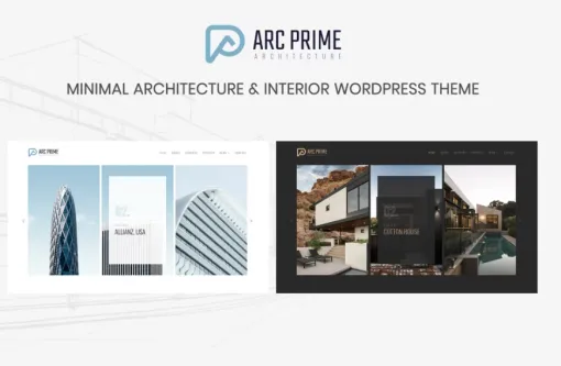 Arc Prime Architecture WordPress Theme 1.0 GPL Theme