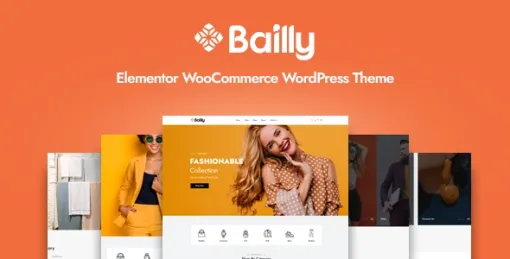 Bailly Elementor WooCommerce WordPress Theme 1.0.1 GPL Theme