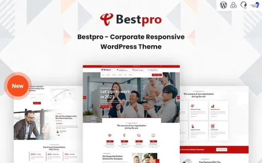 Bestpro Corporate Responsive WordPress Theme 1.0.0 GPL Theme