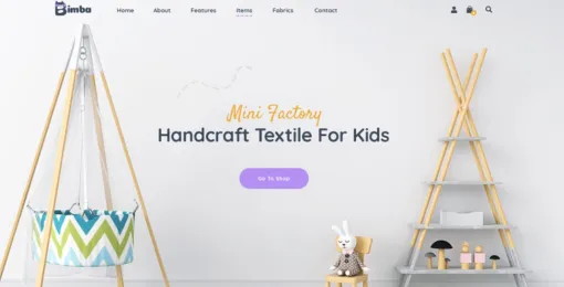 Bimba – Modern WooCommerce Theme for Your Craft Store 1.0.4 GPL Theme