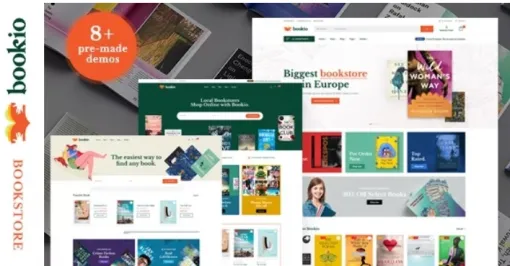 Bookio – Book Store WooCommerce WordPress Theme 1.1.5 GPL Theme