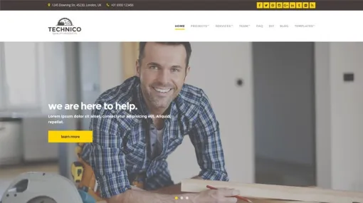CSSIgniter Technico WordPress Theme 2.6.0 GPL Theme