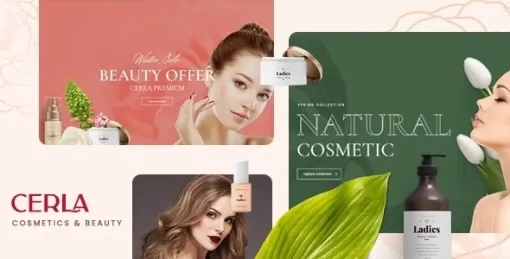 Cerla – Cosmetics WooCommerce WordPress Theme 1.0.9 GPL Theme