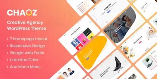 Chaoz Creative Portfolio WordPress Theme For Agency | Technology 1.4.2 GPL Theme