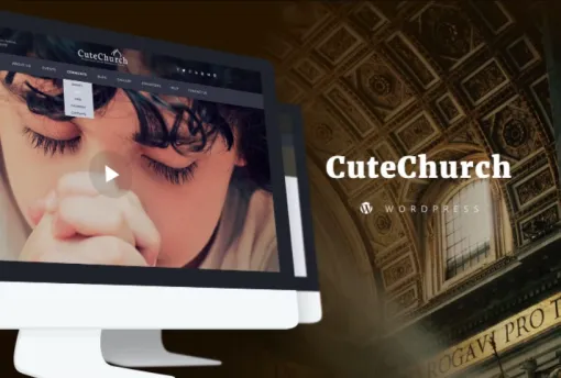 Church, Political, Municipal — CuteChurch WP Theme 2.1.0 GPL Theme