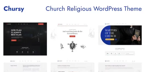 Chursy – Church Religious WordPress Theme 1.0.0 GPL Theme