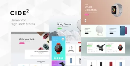 Cide Elementor High Tech Stores 1.0.5 GPL Theme