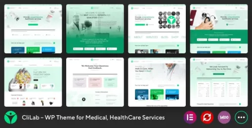 CliLab – WP Theme for Medical, HealthCare Services 1.0.1 GPL Theme
