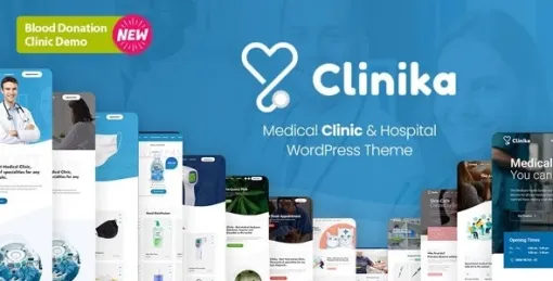 Clinika Medical Clinic WordPress Theme 1.8 GPL Theme