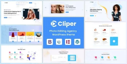 Cliper Clipping Path Agency WordPress Theme 1.0.0.1 GPL Theme