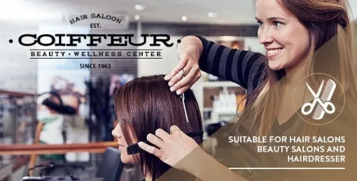 Coiffeur Hair Salon WordPress Theme 6.6 GPL Theme