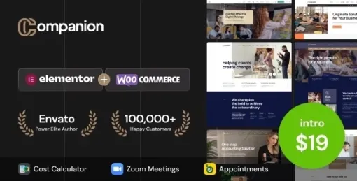 Companion Corporate Business WordPress Theme 1.0.5 GPL Theme