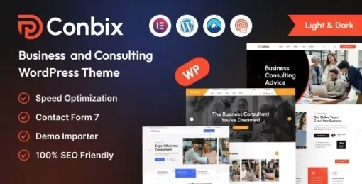 Conbix Business Consulting WordPress Theme 1.0.5 GPL Theme