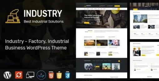 Cron | Industry WordPress Theme 1.0.4 GPL Theme