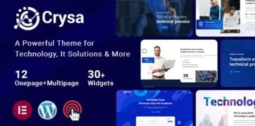 Crysa IT Solutions WordPress 1.0.4 GPL Theme