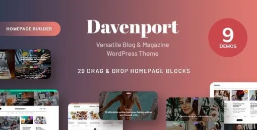 Davenport 1.3 GPL Theme