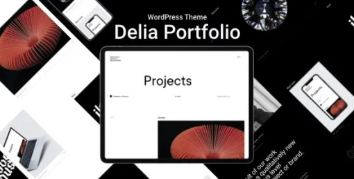 Delia | WordPress Theme For Freelancer 1.0.0 GPL Theme