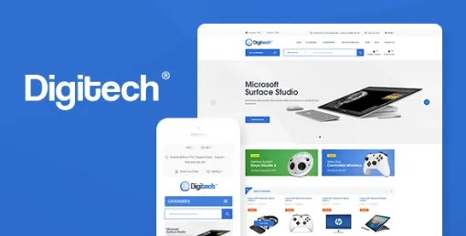 Digitech Technology Theme for WooCommerce WordPress 1.1.4 GPL Theme