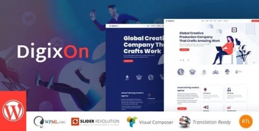 Digixon Digital Marketing Strategy Consulting WP Theme 2.6 GPL Theme