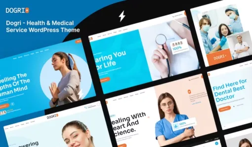 Dogri – Health Medical Service WordPress Theme 1.0.0 GPL Theme