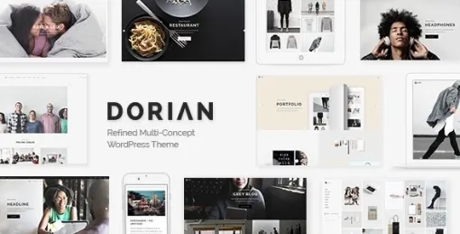 Dorian Refined Multi-Concept WordPress Theme 2.0 GPL Theme
