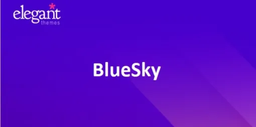 Elegant Themes BlueSky 5.0.12 GPL Theme