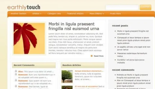 Elegant Themes EarthlyTouch WordPress Theme 5.0.13 GPL Theme
