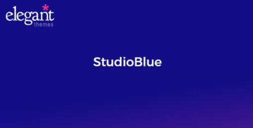 Elegant Themes StudioBlue 5.1.13 GPL Theme