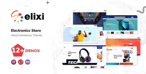 Elixi – Electronics WordPress Theme for WooCommerce 1.0.5 GPL Theme