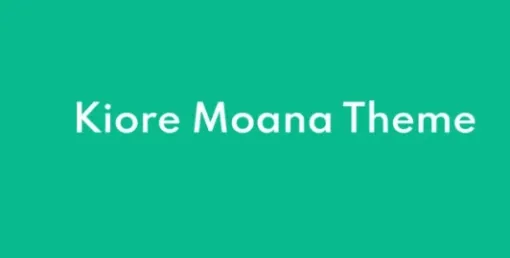 ElmaStudio Kiore Moana WordPress Theme 1.0.9 GPL Theme