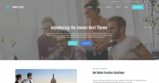Emmet Next 0.3.9 GPL Theme