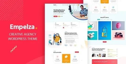 Empelza Creative Agency Portfolio WordPress Theme 1.4 GPL Theme