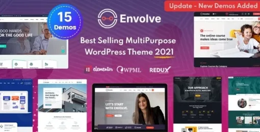 Envolve Consulting Business WordPress Theme 1.9 GPL Theme