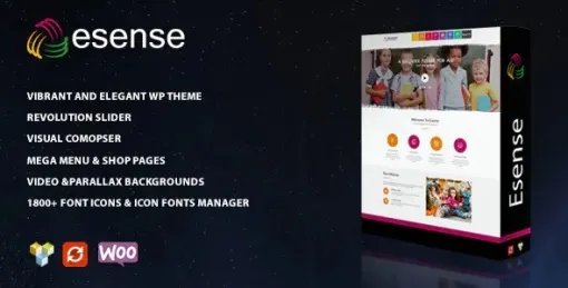 Esense Vibrant and elegant WP theme 2.9 GPL Theme