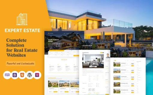 ExpertEstate Real Estate WordPress Theme 1.0.0 GPL Theme