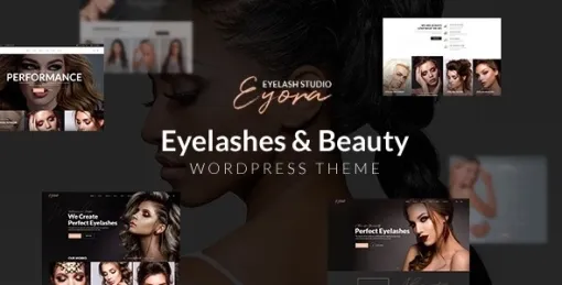Eyora – Eyelash Extension Lash Lift WordPress Theme 1.7.0 GPL Theme