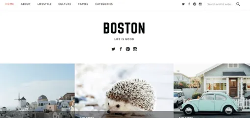 FameThemes Boston Pro WordPress Theme 1.0.5 GPL Theme