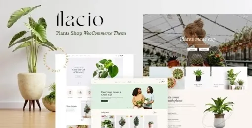 Flacio Plants Shop WooCommerce Theme 1.0.3 GPL Theme