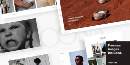 Floona  – Minimal Photography Theme 1.0.0 GPL Theme