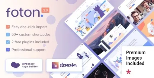 Foton Software and App Landing Page Theme 2.5 GPL Theme