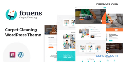 Fouens Carpet Cleaning WordPress Theme 1.3 GPL Theme