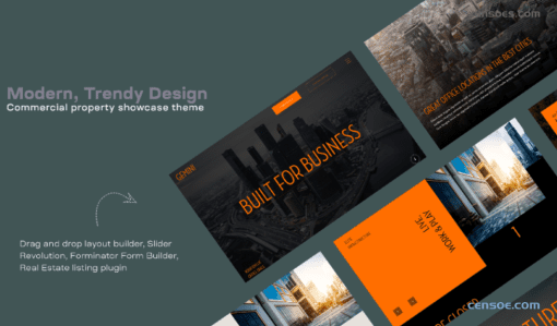 Gemini Real Estate WordPress Theme 1.0.1 GPL Theme