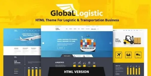 Global Logistics | Transportation Warehousing WordPress Theme 2.6 GPL Theme