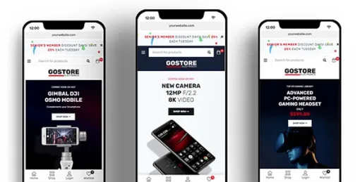 GoStore Elementor WooCommerce WordPress Theme 1.3.2 GPL Theme