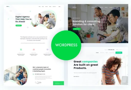 Gullu Agency Multipurpose WordPress Theme 2.0.0 GPL Theme