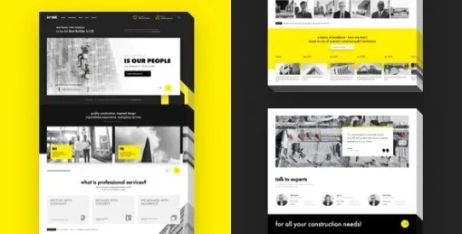 Hank Construction WordPress theme 1.1.0 GPL Theme