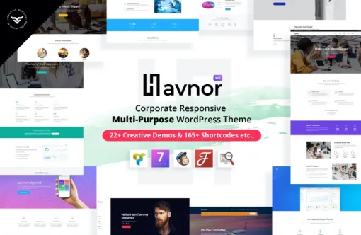Havnor Multi-Purpose WordPress Theme 2.1 GPL Theme