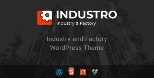 Industro Industry Factory WordPress Theme 1.1.1 GPL Theme