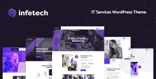 Infetech IT Services WordPress Theme 1.0.8 GPL Theme
